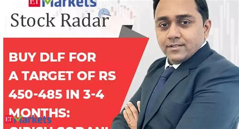 dlf: Stock Radar: Buy DLF for a target of Rs 450-485 in 3-4 months ...