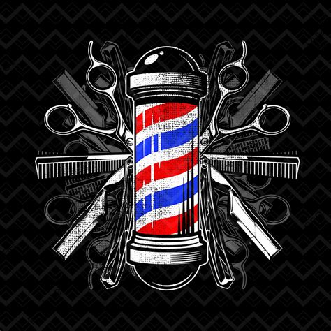 Barber Logo, Barber Haircuts, Barber Shop Decor, Vintage Barber, Png ...