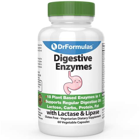 DrFormulas Digestive Enzymes | Lipase, Amylase, Bromelain
