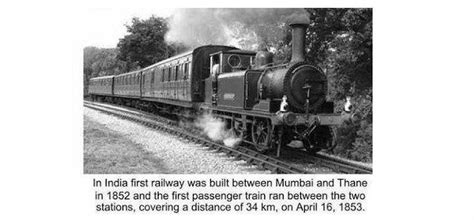 165 Years Ago India's 1st Passenger Train Took Off In Mumbai, With 400 ...