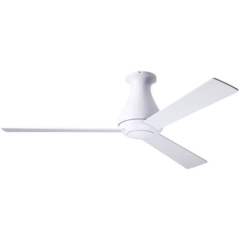 Modern White Ceiling Fan | Shelly Lighting