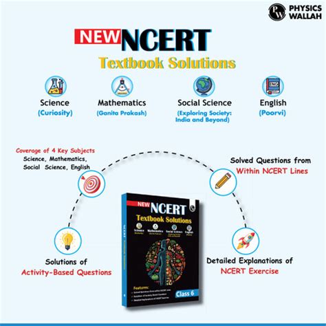Pw Class 6 Ncert Textbook Solutions for 2025 Exams | Eng, Sst, Maths ...