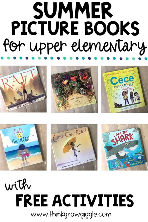 Summer Themed Read Alouds for Upper Elementary | Elementary books ...