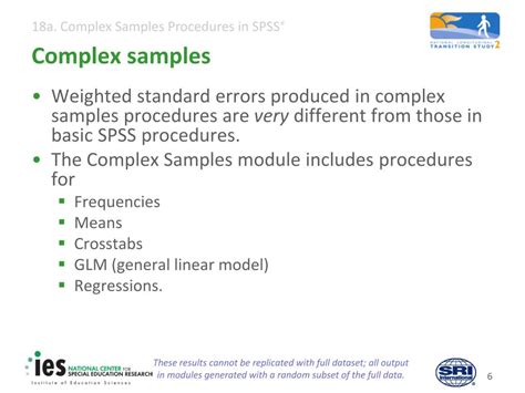 SPSS Complex Samples 的图像结果