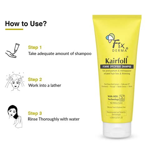Kairfoll Femme Specifique Shampoo – Fixderma Skincare