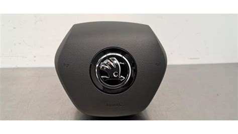 Interior equipment, Airbag, Driver Steering Wheel Airbag for SKODA ...