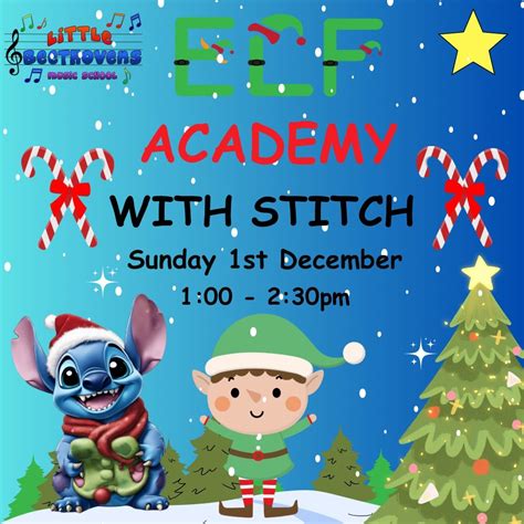 The Elf Academy with special guest Stitch!, 16 Benton Road, NE7 7DR ...