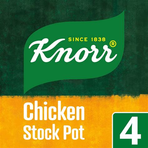 Knorr Chicken Stock Pot 4 Pack 4 x 28g | British Chemist