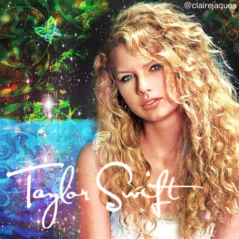 Taylor Swift Debut Album cover edit by Claire Jaques | Taylor swift ...