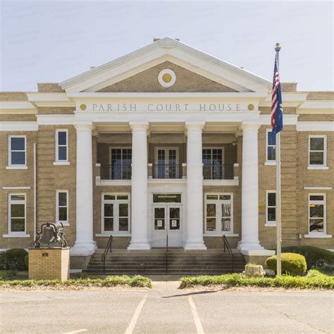 West Carroll Parish Courthouse (Oak Grove, Louisiana) | Stock Images ...