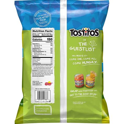 Tostitos Hint of Lime Tortilla Chips - 16.75oz Party Size Bag | Buy Now ...