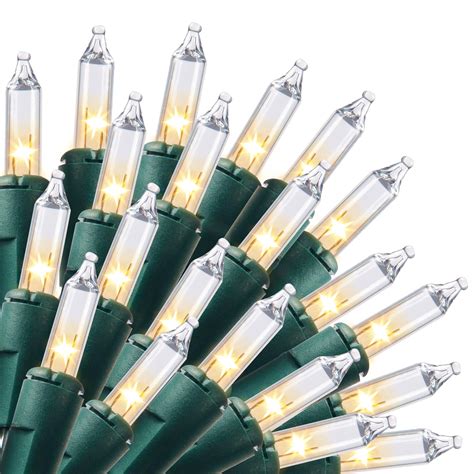 Joiedomi Clear Christmas Lights Outdoor,450(3x150) Count Christmas Tree ...