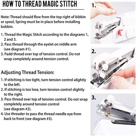Image result for How Do You Thread Magic Stitch Machine
