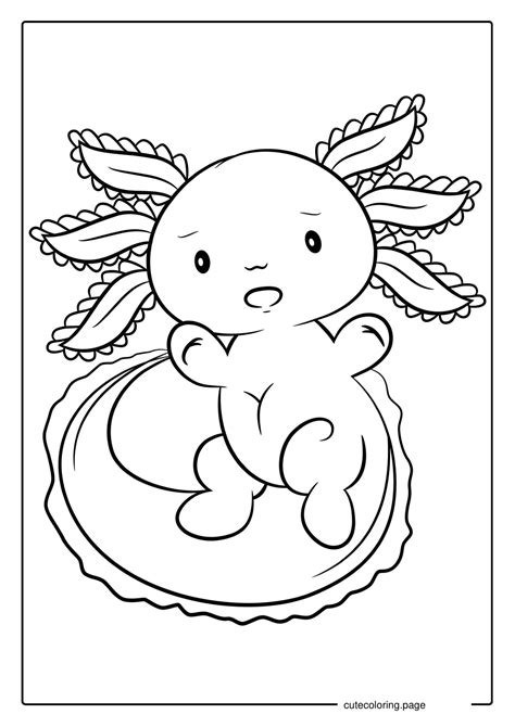 Axolotl Coloring Pages(29+ free printable coloring pages) | Cute ...