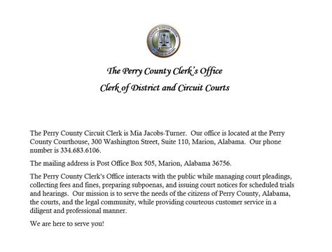 Courts | Perry County, AL