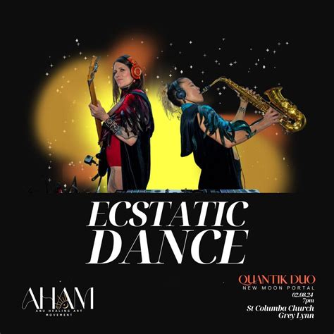 New moon Ecstatic dance - Portals ft Quantik Duo , St Columba Anglican ...
