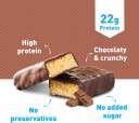 MYFITNESS PEANUT BUTTER Chocolate Protein Bars | 22g Protein | Pack of ...