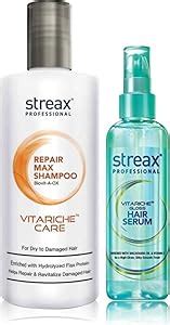 Buy Streax Repair Shampoo 300ml +Serum100ml (2 Items in the set) Online ...