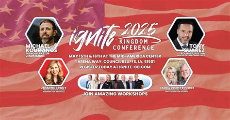2025s Ignite Kingdom Conference - Omaha Area, 1 Arena Way, Council ...
