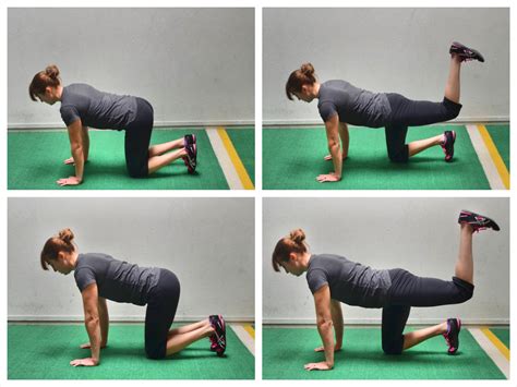 glute exercises knee pain
