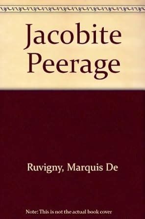 Buy Jacobite Peerage Book Online at Low Prices in India | Jacobite ...
