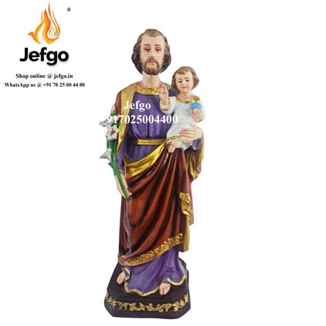 Buy Saint Joseph Statue 24 inch Fiber Online India Catholic Store ...