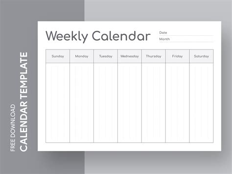 Schedule Template Google Docs - All Worksheets