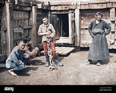 Ourga, Mongolia Guards and inmates in the prison, Society, HD, Habitat ...
