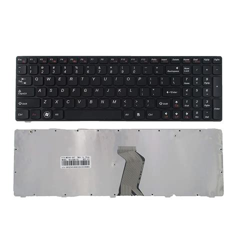 Keyboard with Frame Compatible with Lenovo Ideapad G580 G580A G585 ...