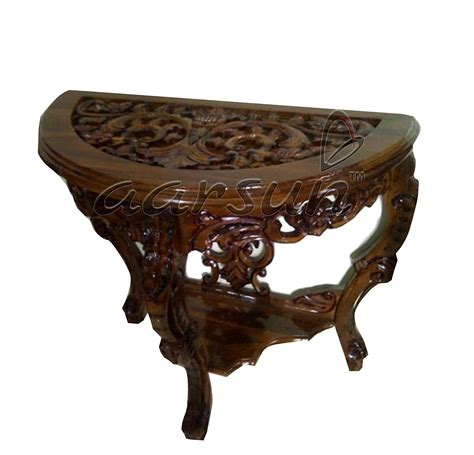 Aarsun Designer Wooden Console/End Table/Corner Table/Coffee Table in ...