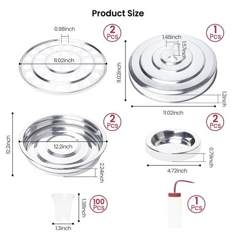 LOPOO Dual Communion Trays for Churches with Lid, Silver India | Ubuy