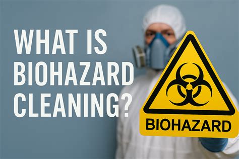 What Is Biohazard Cleaning?