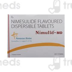 Nimulid Md Tablet: Uses, Side Effects, Price & Substitutes