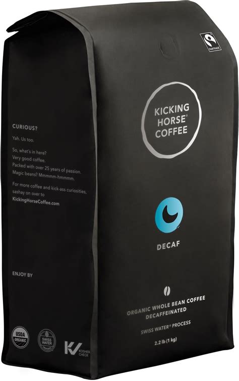 Amazon.com : Kicking Horse Coffee, Swiss Water Process, Whole Bean, 2.2 ...