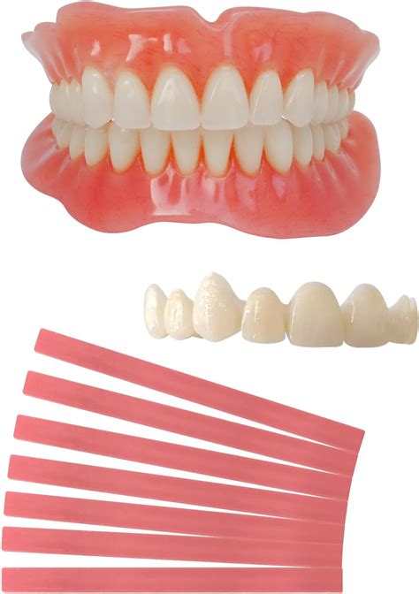 Amazon.com: Denture Do it Yourself Full Set of Top and Bottom Fake ...