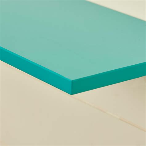 Buy Helios Ely Teal Engineered Wood Floating Shelf - Set of 3 from ...