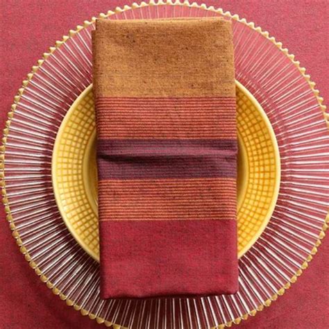 Cotton Table Napkins | Serene Sunset Napkins | Kitchen Essentials ...