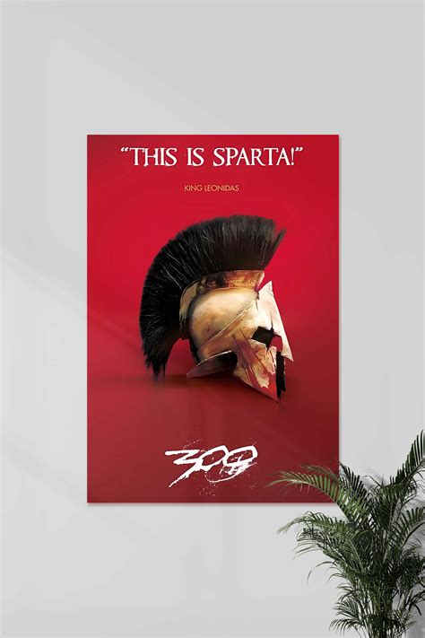300 This is Sparta | Zack Snyder | Movie Poster – Posterized