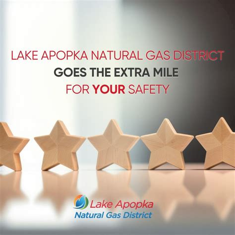 Lake Apopka Natural Gas District on LinkedIn: #naturalgas #safetyfirst
