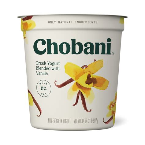 Chobani Vanilla Blended Nonfat Greek Yogurt - 32oz – BrickSeek