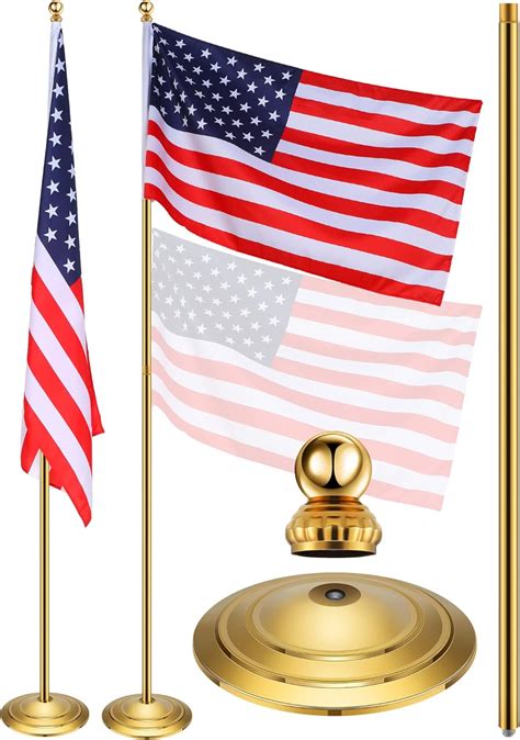 Threan Heavy Duty Telescoping Indoor Flag Pole with Base - India | Ubuy