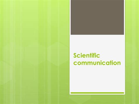 Scientific Communication Map 的图像结果
