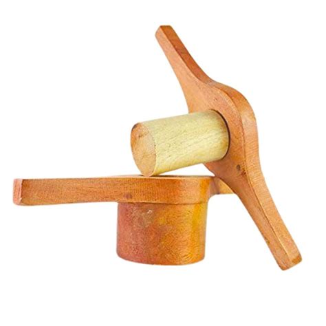 Traditional Wooden Kitchen Press, Idiyappam, Sev Sancha Maker with Bra ...