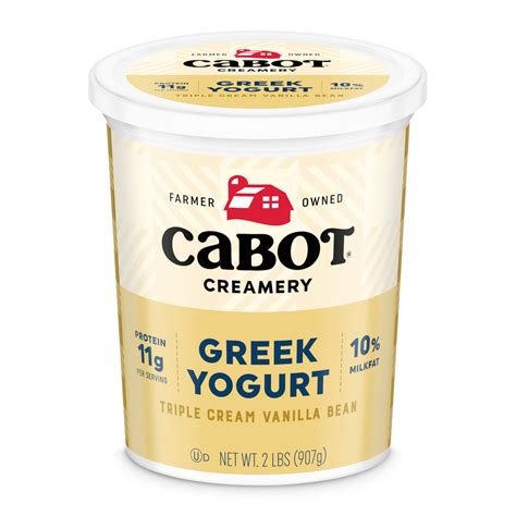 Triple Cream Vanilla Bean Greek Yogurt – Cabot Foodservice