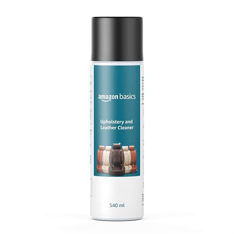 Amazon Basics Quick-Drying Upholstery & Leather Cleaner | Tough Stain ...