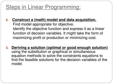 Image result for Linear Programming Tutorials