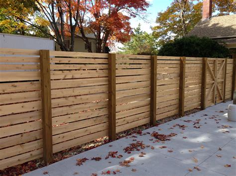 Horizontal Wood Fencing Ideas at Charles Bolden blog