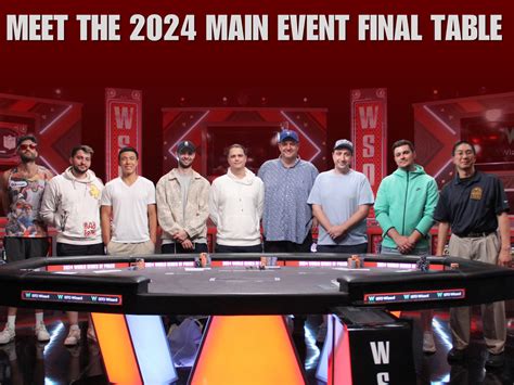 Image result for WSOP Poker Main Table