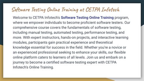 Software Testing Online Class 的图像结果