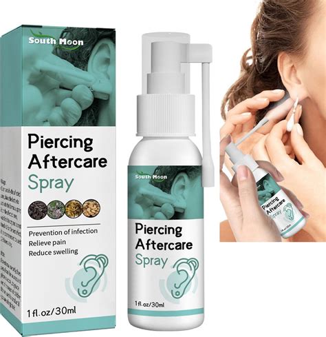 Amazon.com: Piercing Aftercare Spray Solution to Shrink Piercing Bumps, Suitable for Ears, Nose ...